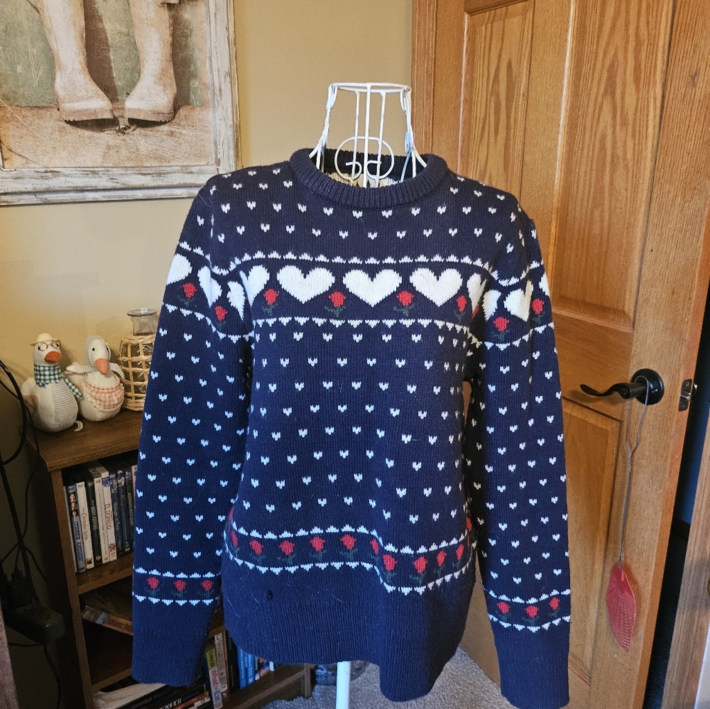 KJP Valentine Heart sweater